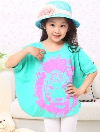 時尚T恤演繹童話故事孩子的六一彩色夢