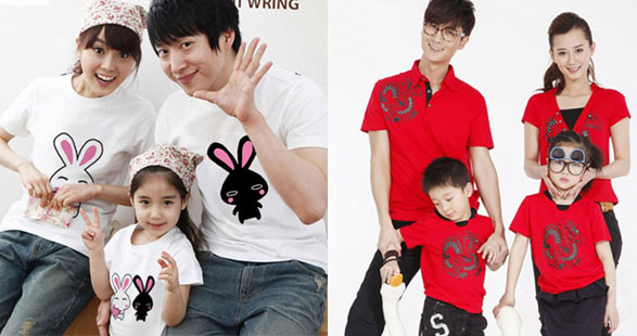 百搭卡通親子裝 溫馨出游過六一