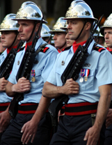 抗戰(zhàn)勝利紀(jì)念日 閱兵奇葩服裝“法國”第二